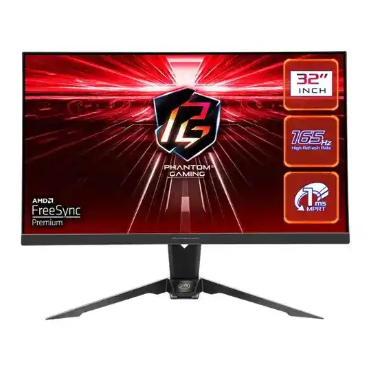 ASRock 32" PG32QF2B 165Hz FreeSync Premium QHD Monitor